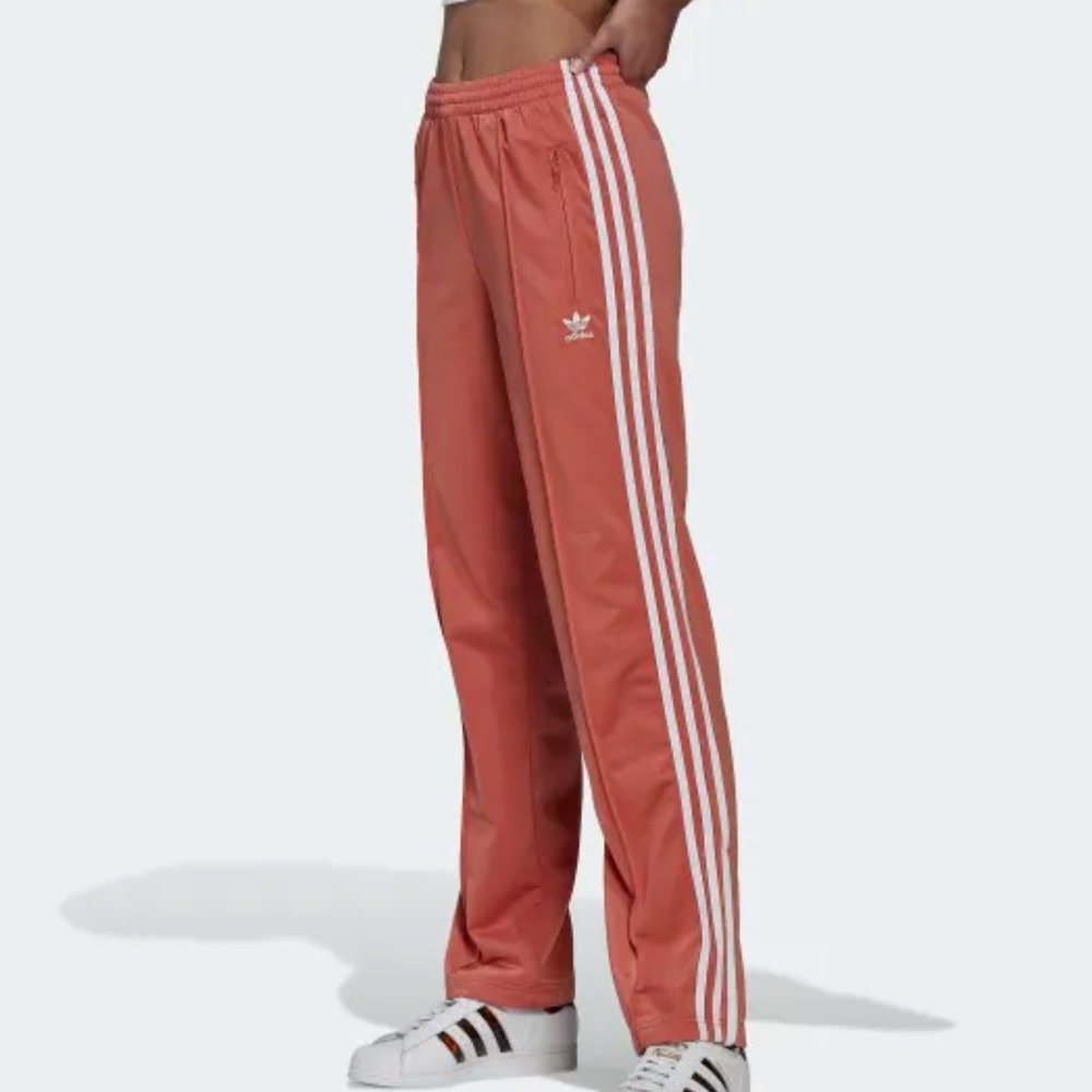 Adidas Womens Rust White Adicolor Classics Firebird Primeblue Track Pants Size S